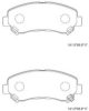 NISSA D1M609N00A Brake Pad Set, disc brake